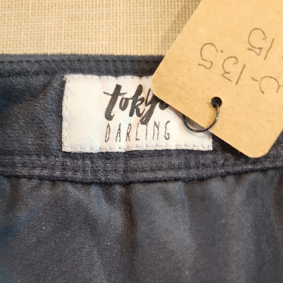 Darling Blue Mini A-Line Skirt - Picture 2 of 3